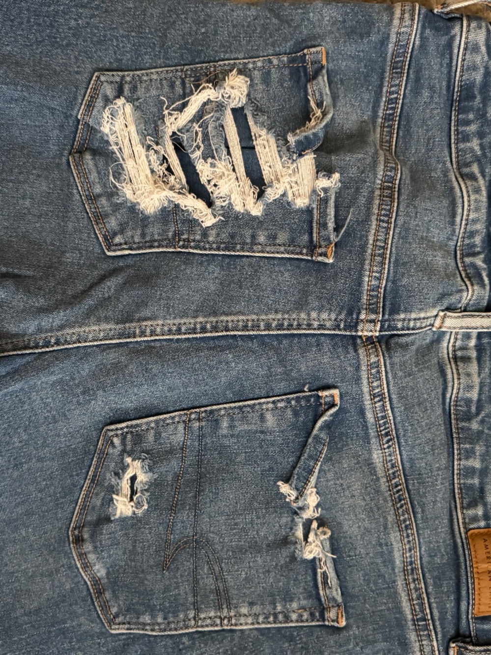 American Eagle Distressed Skinny Jeans